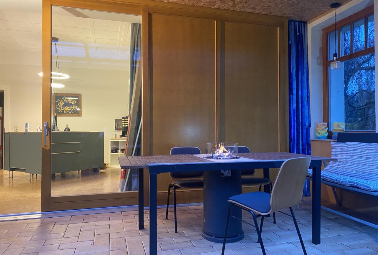 Ferienwohnung Blaues Haus Schmalkalden Exteriör bild